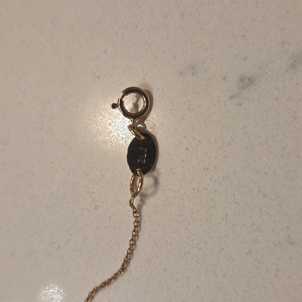 14k Gold Heart Necklace - Picture 11 of 12